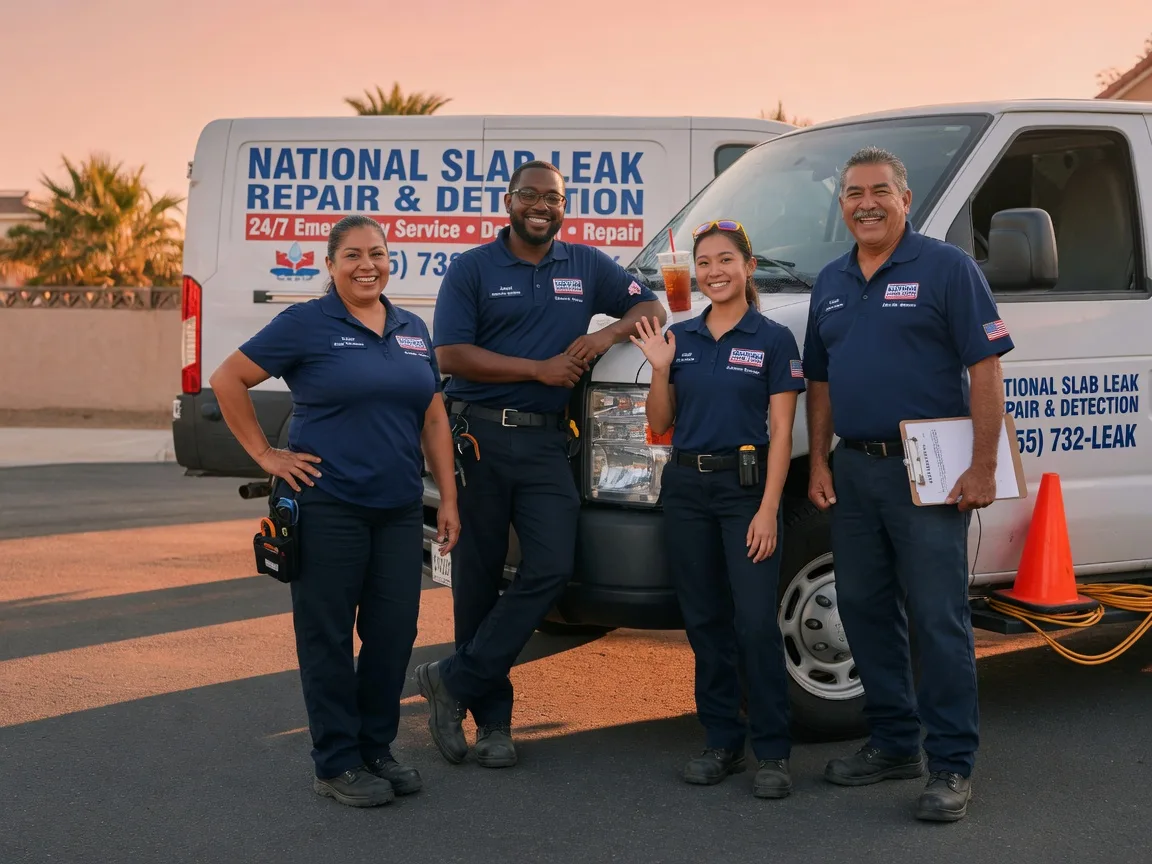 Slab Leak Detection company in Hecker, IL