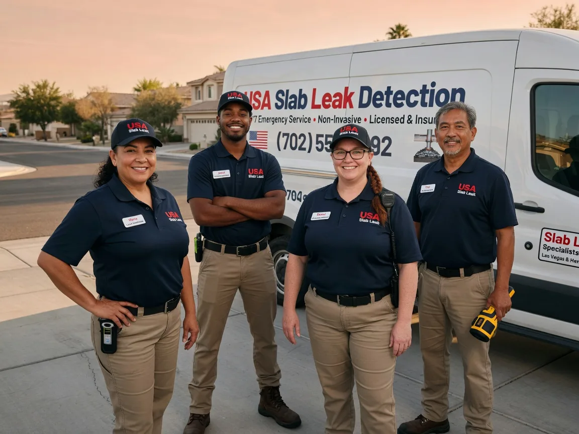 Slab Leak Repair company in Hecker, IL